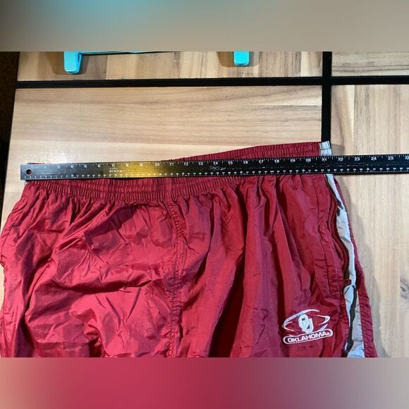 Retro oklahoma‎ university wind breaking pants - Picture 2 of 7